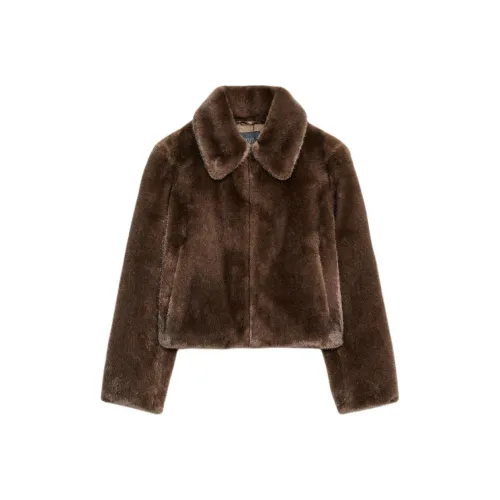 ZARA Сигарный Женские Бархатные Куртки