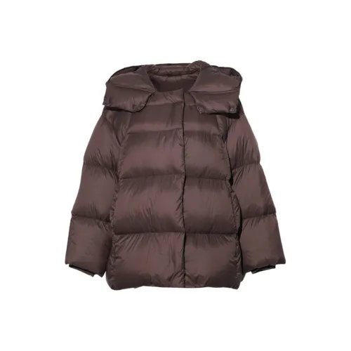 DPLAY Шоколадно-коричневый Женские Пуховики