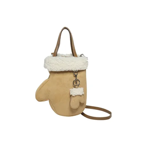 Iman's House Замша Одно Плечо Сумка Стандартная Женская Хаки Розовая