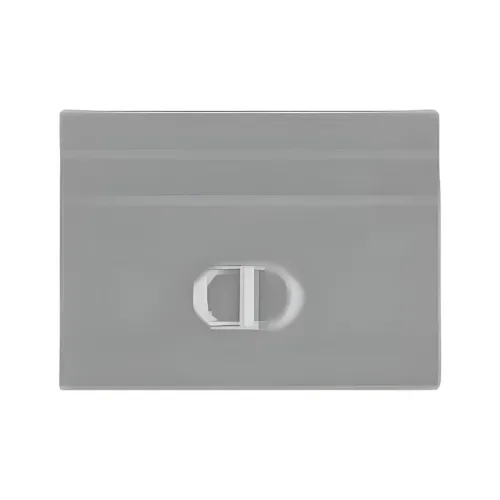 DIOR 30 Montaigne Логотип бренда Картхолдер Унисекс Черный