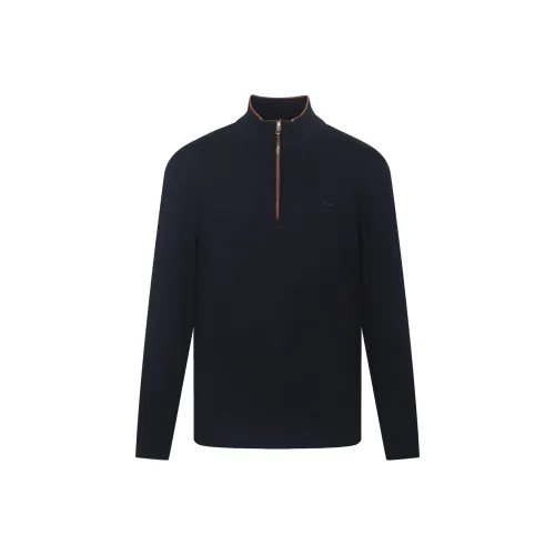 LESS IS MORE Темно-синий G5DMS8381S Мужской Трикотаж