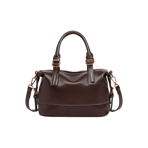 PT'SON Сумка из синтетической кожи женская кофейного цвета