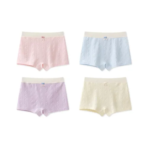 Хлопок Трусы 4 Пачки Подростки