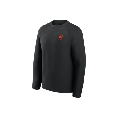 nike Мужские черные свитшоты