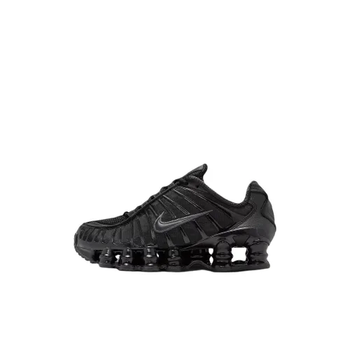 Nike Shox TL Series Low Топ Детские Беговые Кроссовки Черный Унисекс
