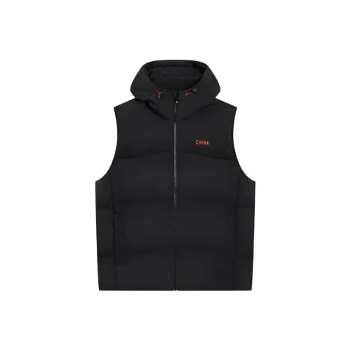 XTEP Глубокий черный Мужские жилеты