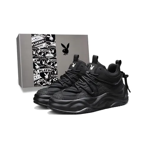 Playboy Slip-resistant Abrasion-resistant Low Top Casual Shoes Men's