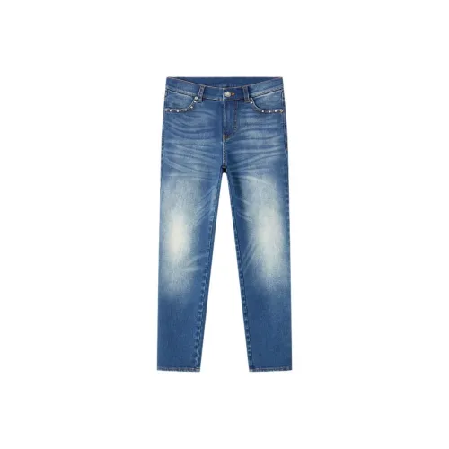 Ed Hardy Индиго Женские Джинсы