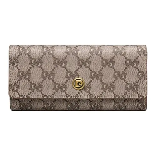 PIERRE CARDIN PVC Кошелек Стандартный Женский Хаки