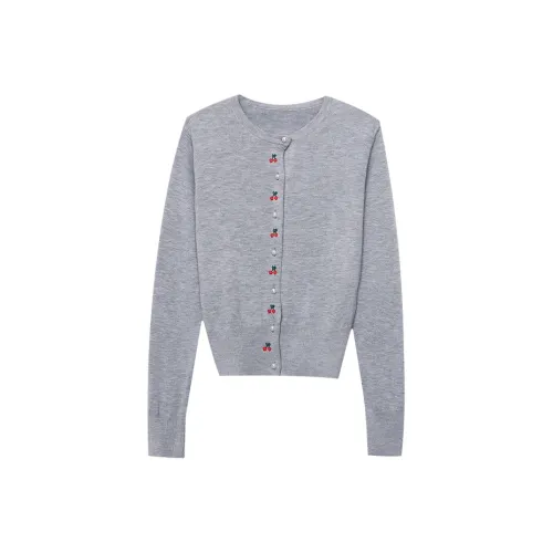 CHARM PICK Серый Женский Трикотаж