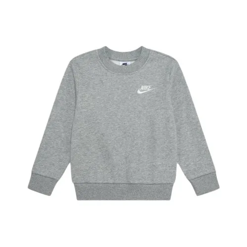 nike Тонированный темно-серый Kids Свитшоты