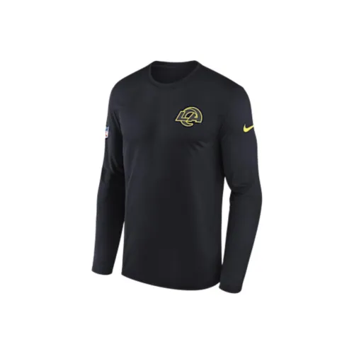 nike Dri Fit Морской Синий Мужская Футболка