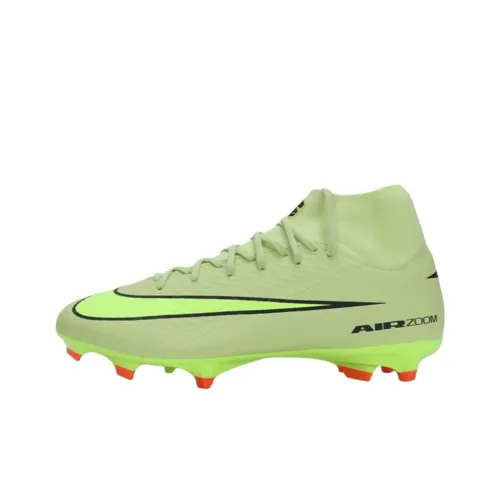 Nike SUPERFLY 10 ACADEMY Устойчивые к истиранию футбольные бутсы Унисекс Зеленый