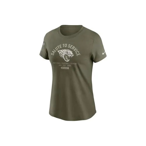 nike NFL Оливково-зеленые Женские T-рубашки