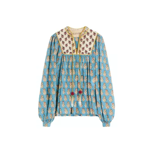 Valentino Синие Женские Рубашки