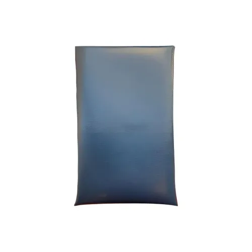 HERMES Calvi Коробка Телячья кожа Держатель для карт Унисекс 7P BLEU DE Prusse Прусский синий