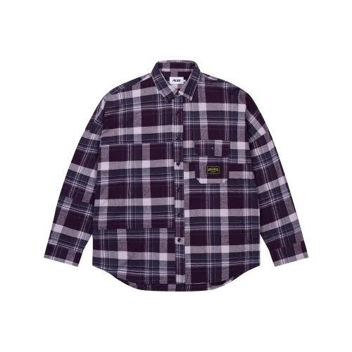 PALACE FW25 LUMBER Як Пэтч Оверсерк Вискоза Рубашка Унисекс