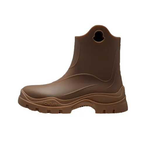 Moncler Резина Ботинки Женские Коричневый