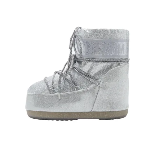 MOON BOOT ICON SHORT Сноубутсы Унисекс Silver