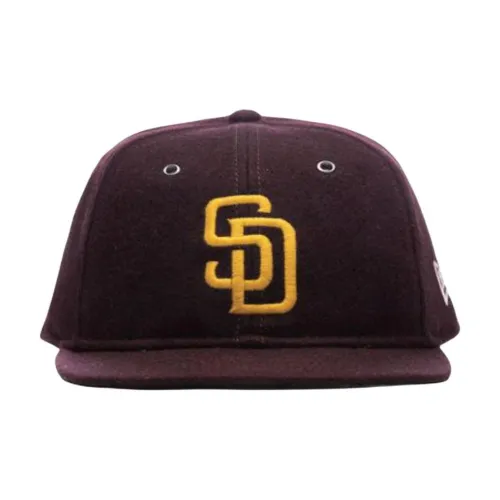 New Era Шерсть Кепки Унисекс Темно-красный