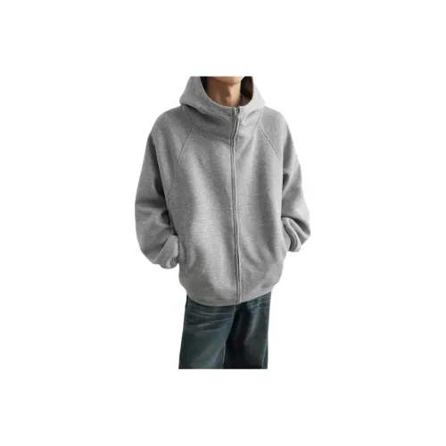 TUOFEI Светло-серый Унисекс Свитшоты