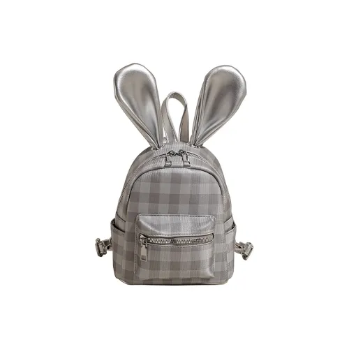 WRELS ПУ (полиуретан) Рюкзак Женская Серебряный Черный Белый Синий