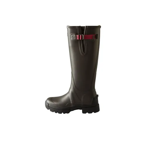 HUNTER Balmoral NEO утепленные технологические подошва водонепроницаемые резиновые сапоги женские черные