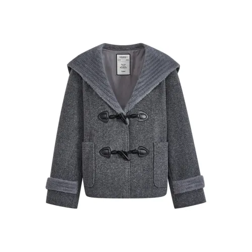 KUOSE Серый Женский Пальто