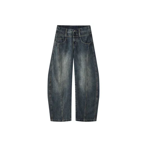 98SQUID Blue Unisex Jeans