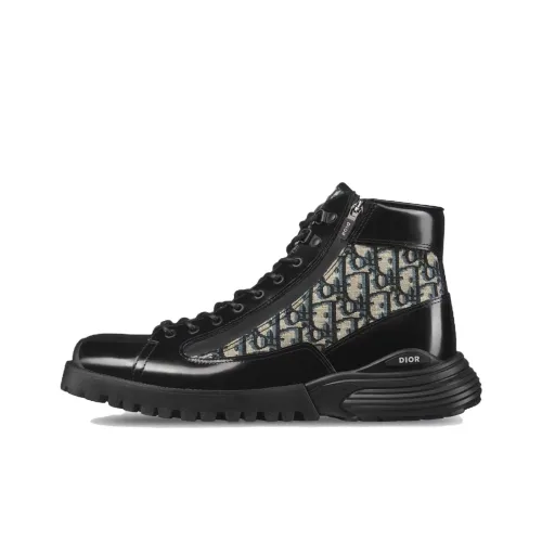 DIOR Combat Boot Мужской Черный