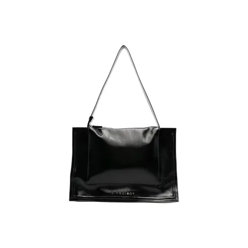 YProject Сумка через плечо из телячьей кожи сумка сумка через плечо женская черная