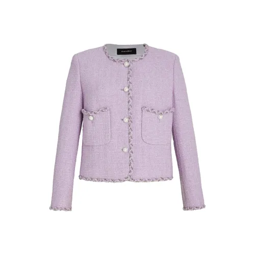 KORADIOR Серый Фиолетовый Красный Женский Куртки