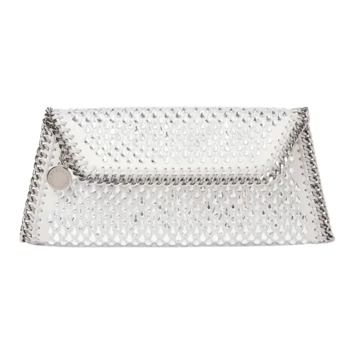 Stella McCartney Полиэстер Клатч Женское Серебро