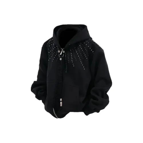 BIXING Черный Унисекс Свитшоты