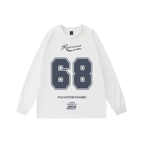 HIPHOPPUNKS Белый Мужской T-Рубашка