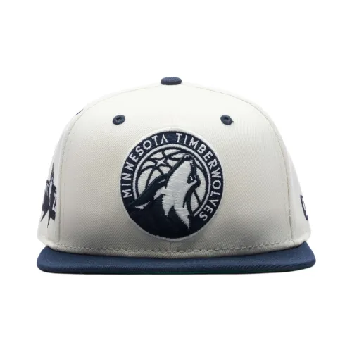 New Era Полиэстер Кепки Женские Белые Синие