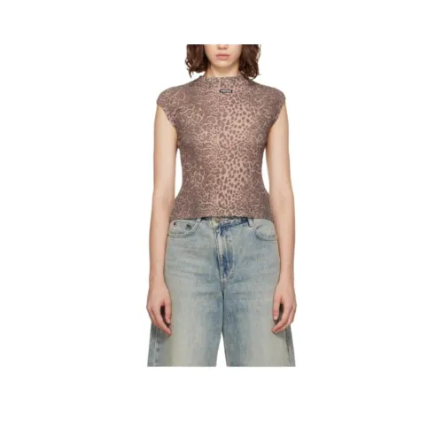 Ksubi Светло-янтарный Женские T-рубашки