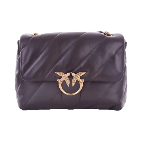 PINKO Puff Кожа Сумка через плечо Сумка на плечо Женская Фиолетовая