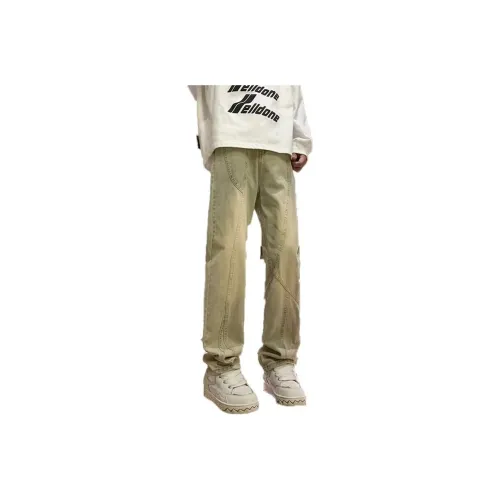 Clog Heel Желтый Грязь Унисекс Джинсы