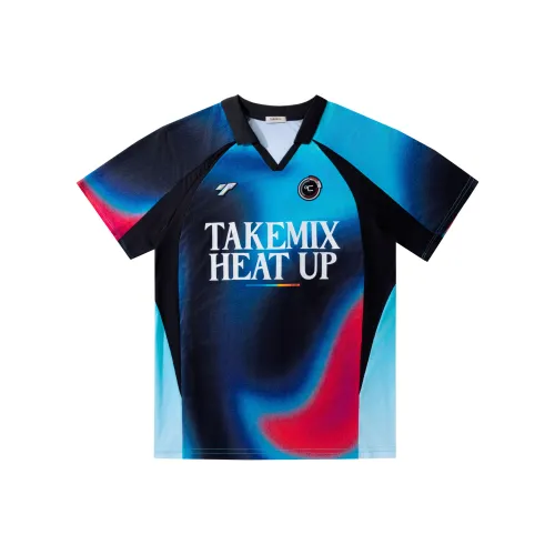 TAKEMIX Футбол Джерси Унисекс Синий