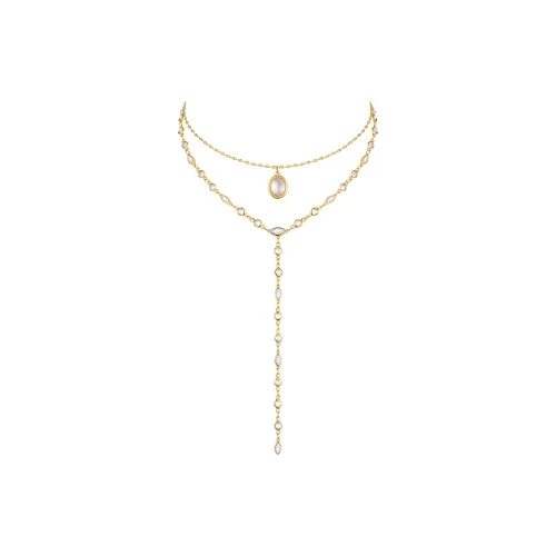 ZEGL Белая раковина Ожерелья Женские