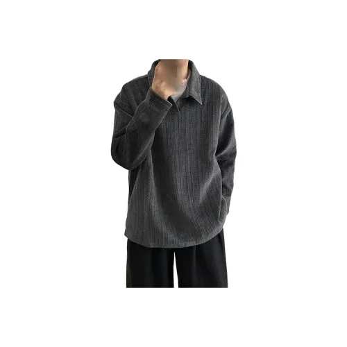 DANJUE Темно-серый унисекс свитшоты