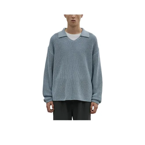 UNITED TOKYO FW25 Gima Mesh Skipper POLO Knit Men's