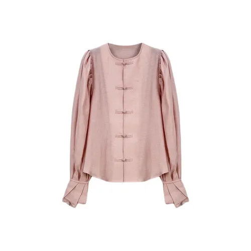 GZQJ Розовые Женские Рубашки