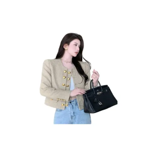 VINMUK Khaki Женское короткое пальто