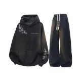 Черный топ + Черные брюки