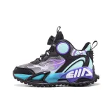 Темно-синий и оранжевый