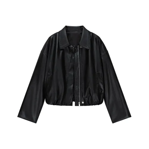 Комбо Унисекс Кожаные куртки