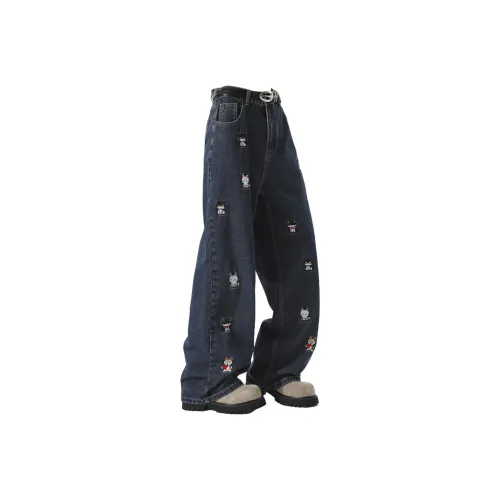 ENSE OPTIC Унисекс Джинсы