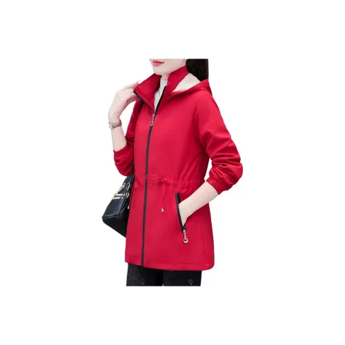 EMINU Женская тренч-куртка